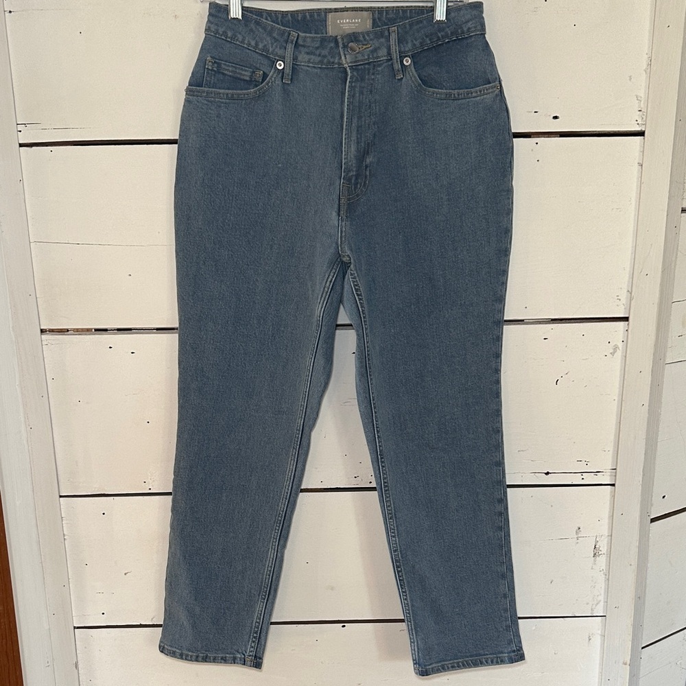 Everlane The Curvy Cheeky Jean Organic Cotton 28 Crop - Picture 1 of 9
